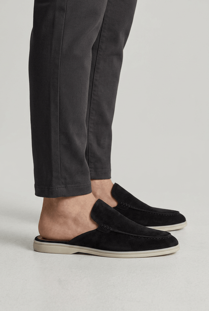 Pantoletten Herren | Offene Ferse | Leicht-Chaps Herrenmode