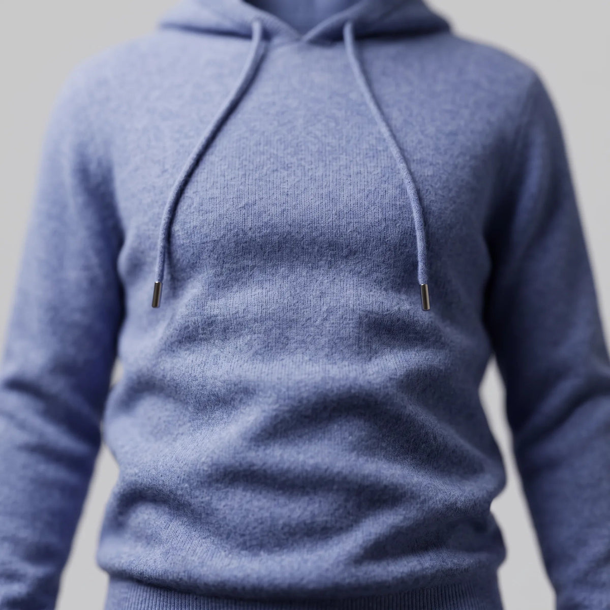 Strick Hoodie Herren | Feinstrick | Kordelzug | Regular Fit