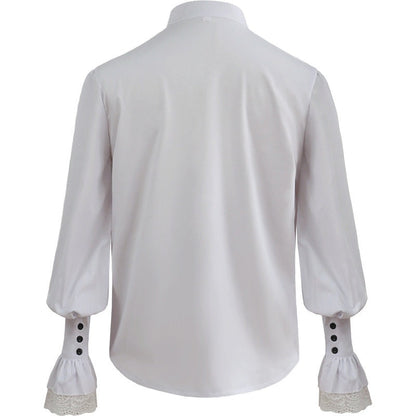 Rüschenhemd Herren | Vampir | Pirat | Jabot | Viktorianisch | 11 Stile-Chaps Herrenmode