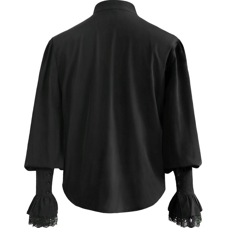 Rüschenhemd Herren | Vampir | Pirat | Jabot | Viktorianisch | 11 Stile-Chaps Herrenmode