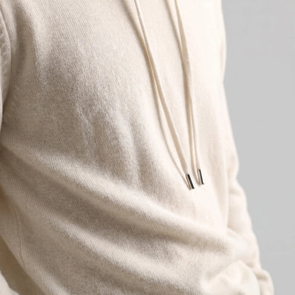 Strick Hoodie Herren | Feinstrick | Kordelzug | Regular Fit
