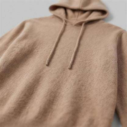Strick Hoodie Herren | Feinstrick | Kordelzug | Regular Fit