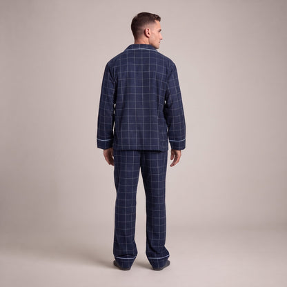Pyjama Herren aus Flanell | Karomuster | 3 Farben