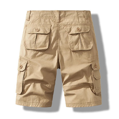 Bermudashorts Herren | Cargo | Baumwolle | Knielang
