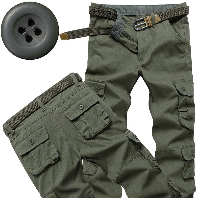 Arbeitshose Herren | Cargo | Baumwolle | 8 Taschen