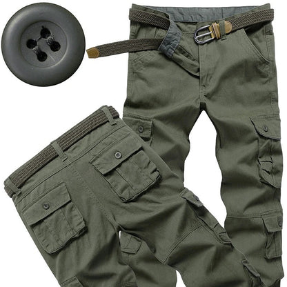 Arbeitshose Herren | Cargo | Baumwolle | 8 Taschen