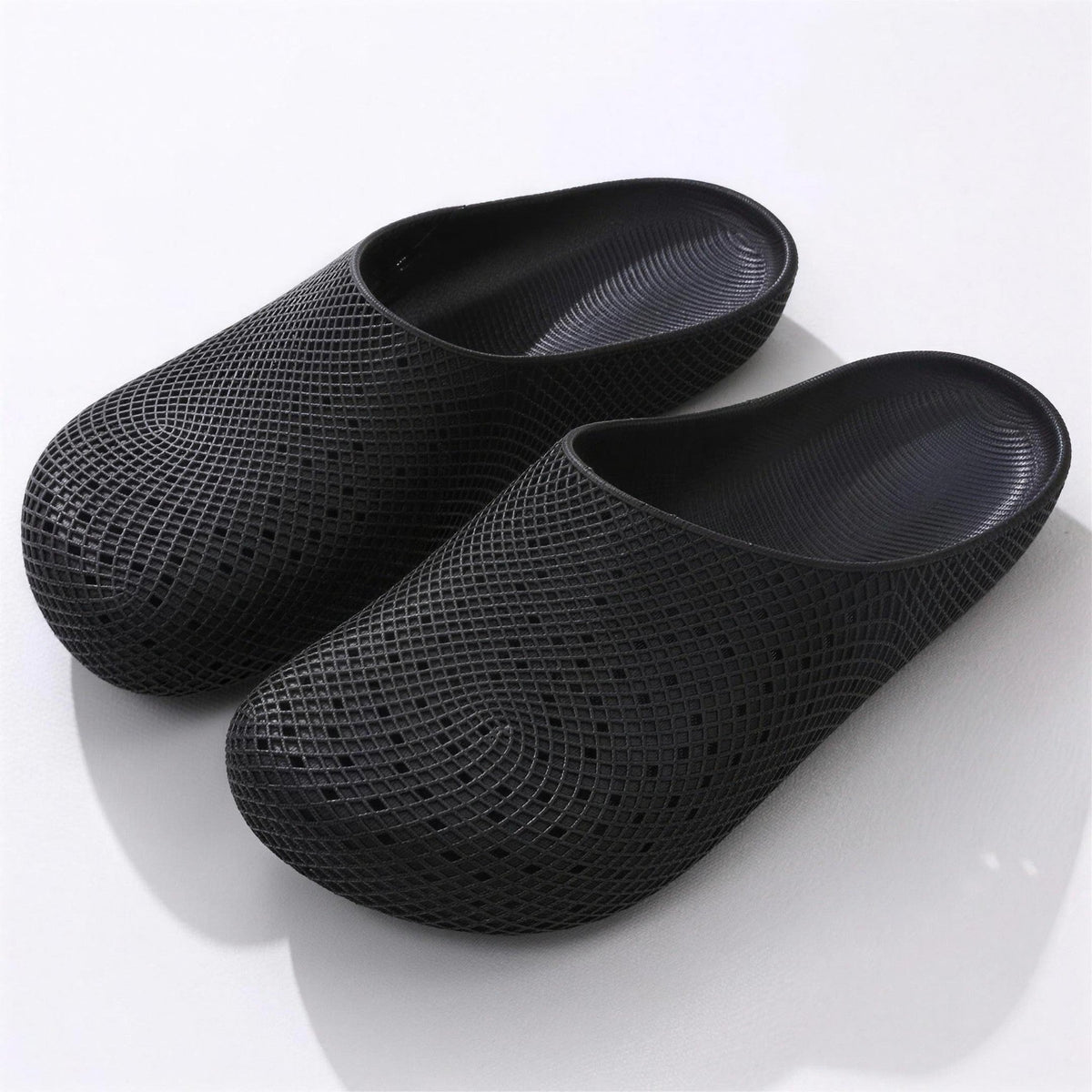 Badeschuhe Herren | Clogs | Belüftet | Dicke Sohle