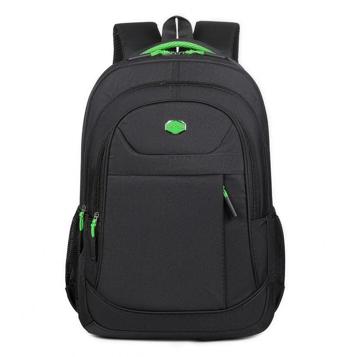 Laptop Rucksack Herren | Oxford | Gepolsterter Rücken | Flaschenfächer