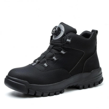 Stahlkappenstiefel Herren | Drehverschluss | Wahlweise Gefüttert