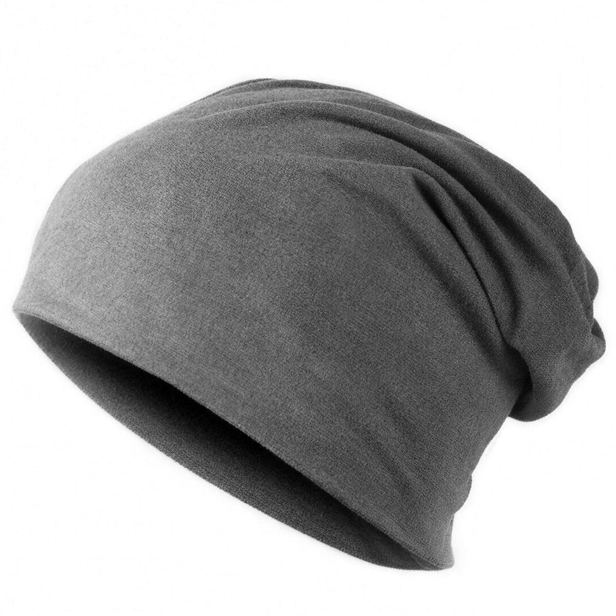 Slouch Beanie Herren | Dünner Jersey | Einheitsgröße