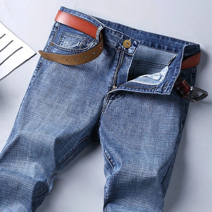 Stretch Jeans Herren | Gerades Bein