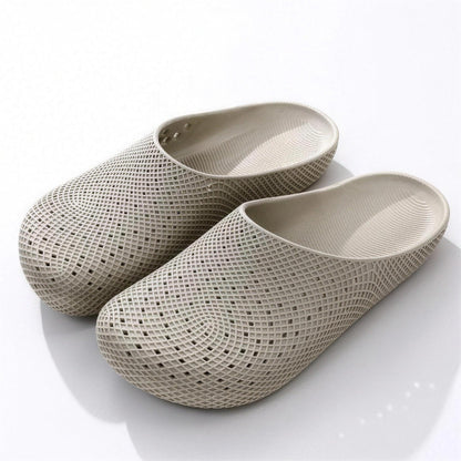 Badeschuhe Herren | Clogs | Belüftet | Dicke Sohle