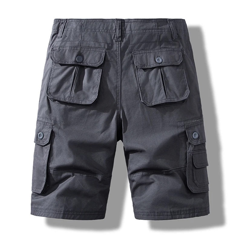 Bermudashorts Herren | Cargo | Baumwolle | Knielang