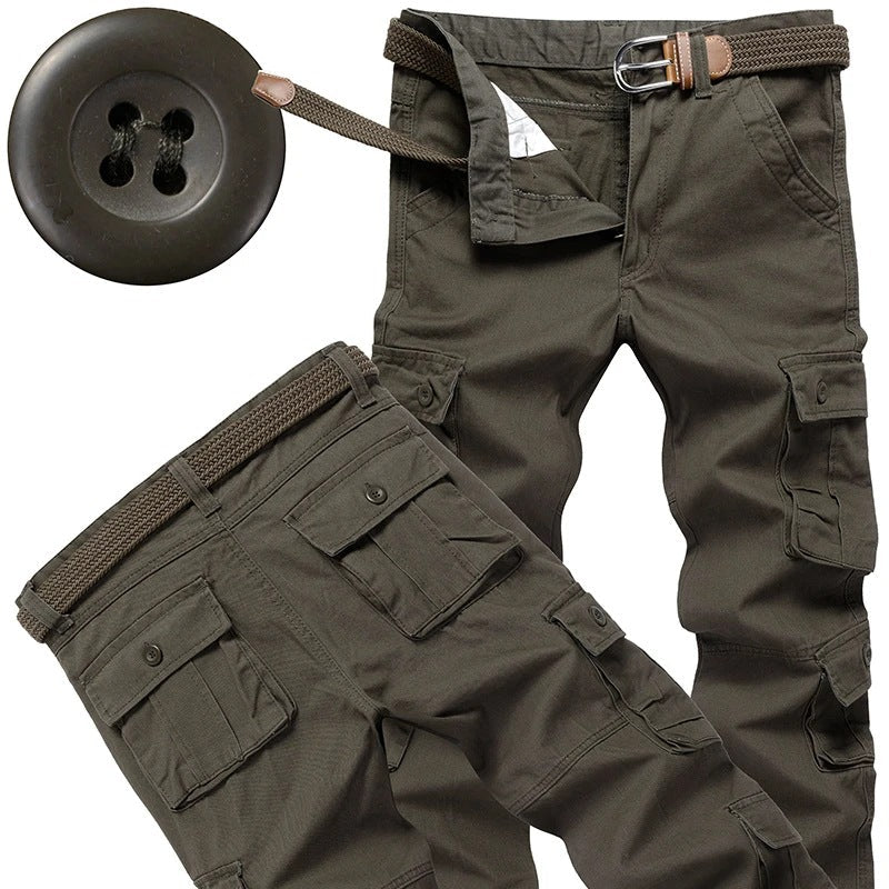 Arbeitshose Herren | Cargo | Baumwolle | 8 Taschen