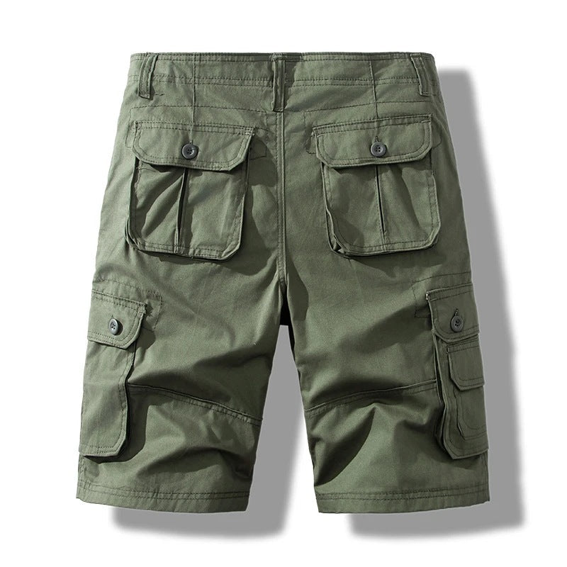 Bermudashorts Herren | Cargo | Baumwolle | Knielang