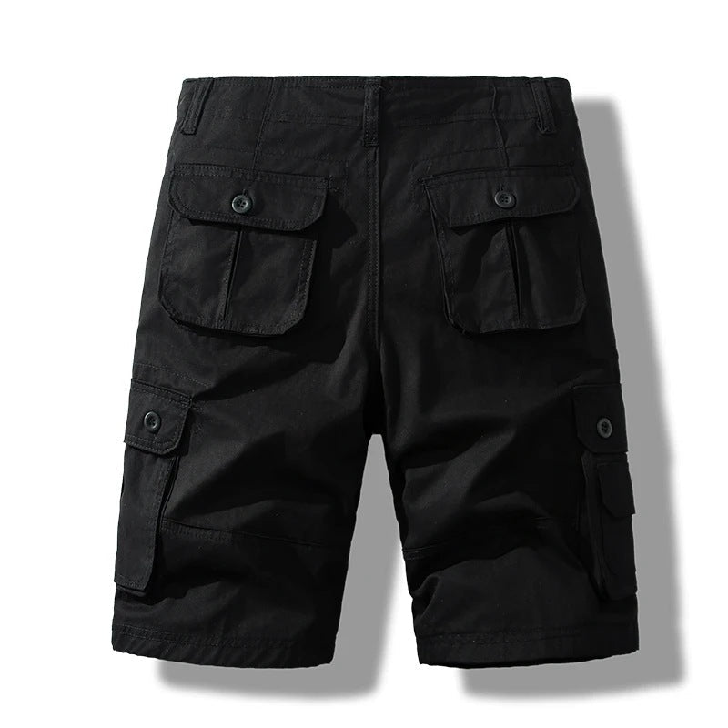 Bermudashorts Herren | Cargo | Baumwolle | Knielang