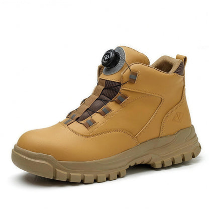 Stahlkappenstiefel Herren | Drehverschluss | Wahlweise Gefüttert
