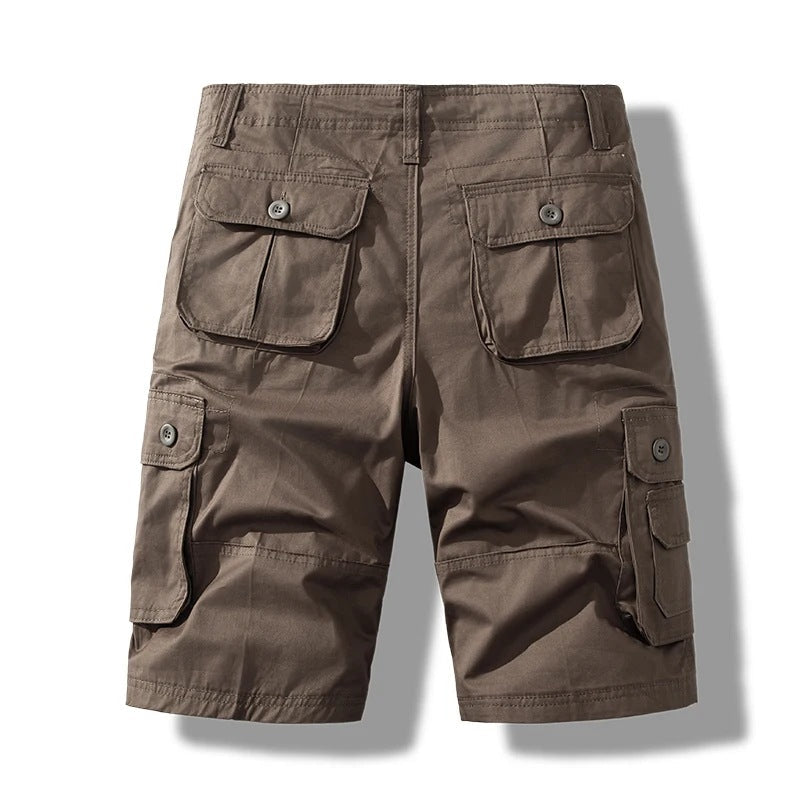 Bermudashorts Herren | Cargo | Baumwolle | Knielang