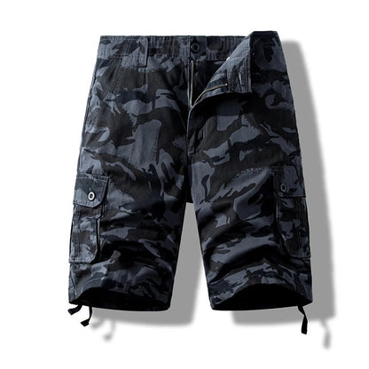 Bermudashorts Herren | Cargo | Baumwolle | Knielang