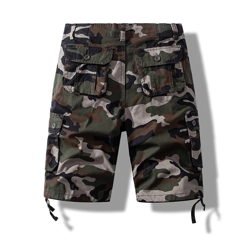 Bermudashorts Herren | Cargo | Baumwolle | Knielang