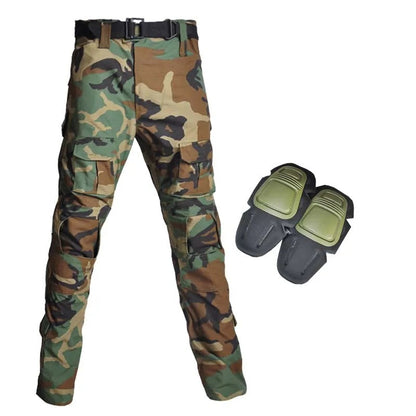 Knieschutzhose Herren | Ripstop | Cargotaschen | Knieschoner inklusive