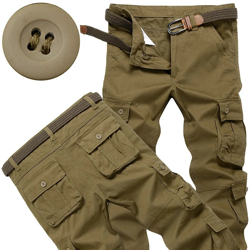 Arbeitshose Herren | Cargo | Baumwolle | 8 Taschen