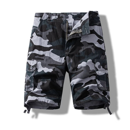 Bermudashorts Herren | Cargo | Baumwolle | Knielang
