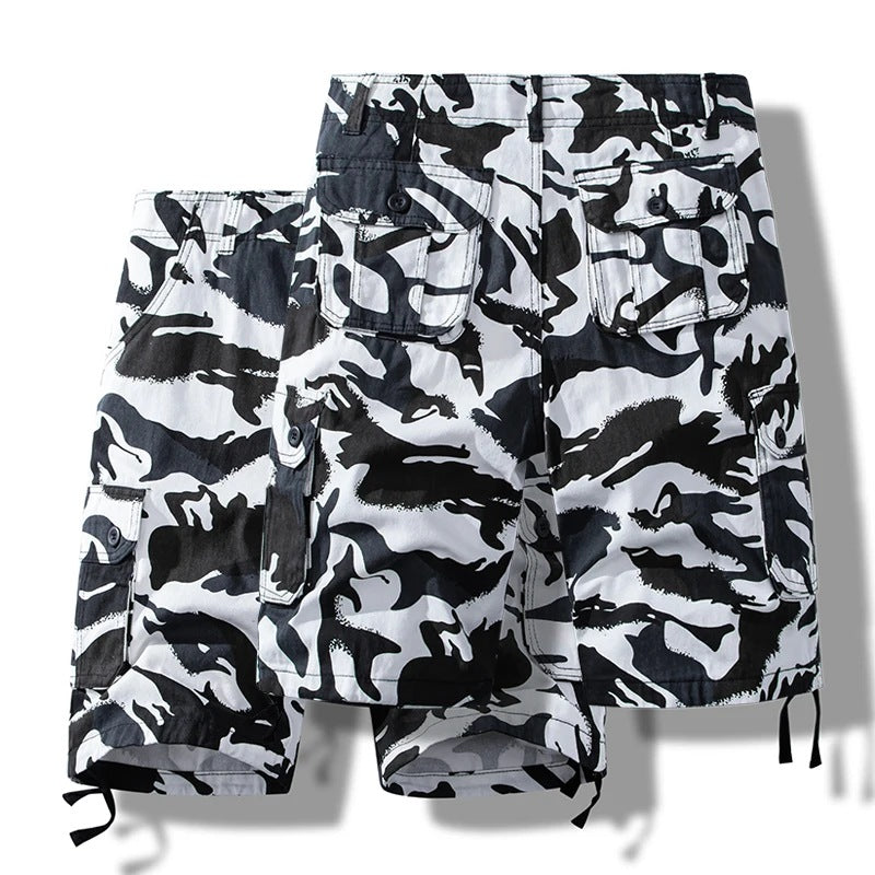 Bermudashorts Herren | Cargo | Baumwolle | Knielang