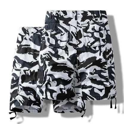 Bermudashorts Herren | Cargo | Baumwolle | Knielang