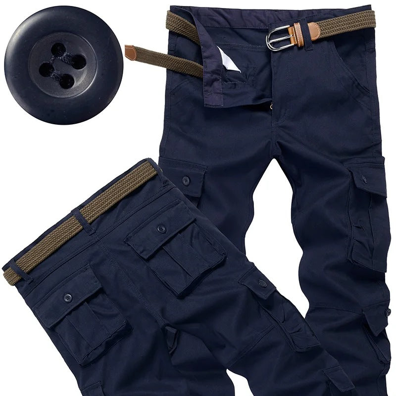 Arbeitshose Herren | Cargo | Baumwolle | 8 Taschen