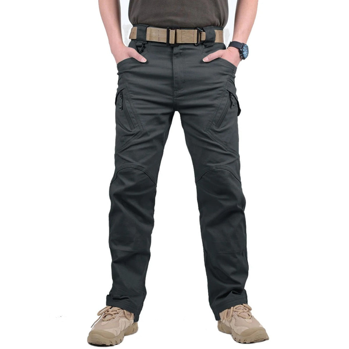 Outdoorhose Herren | Stretch | Canvas | Cargotaschen