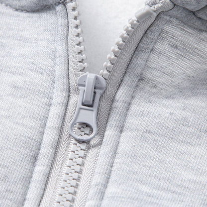 Halfzip Hoodie Trainingsanzug Herren | Jogginghose mit Bündchen | 2 Farben-Chaps Herrenmode
