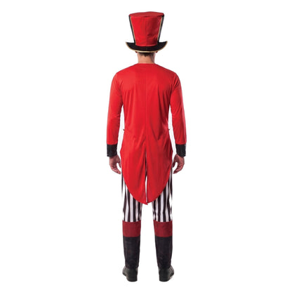 Zirkusdirektor Kostüm | Zombie | Frack Overall | Zylinder-Chaps Herrenmode