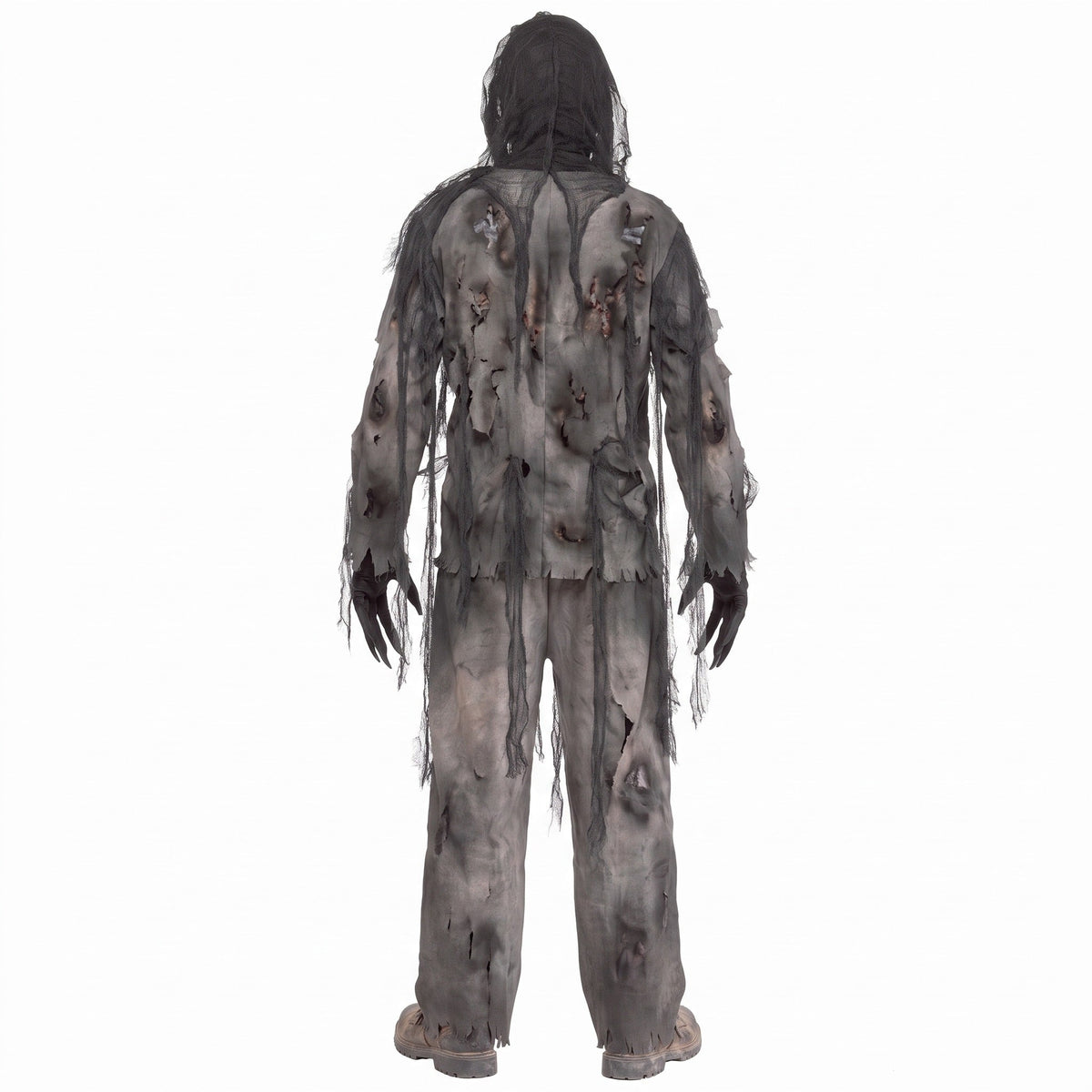 Zombie Kostüm Herren | Verkohlter Look | Shirt | Hose | Maske-Chaps Herrenmode