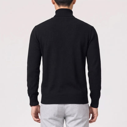Feinstrick Rollkragenpullover Herren | Regular Fit | Zeitlos