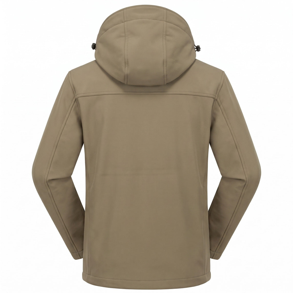 Leichte Softshelljacke Herren | Kapuze | Wasserabweisend | Vier Reißverschlusstaschen