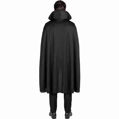 Vampir Kostüm Set | Umhang | Weste | Fliege | Medaillon | Handschuhe-Chaps Herrenmode