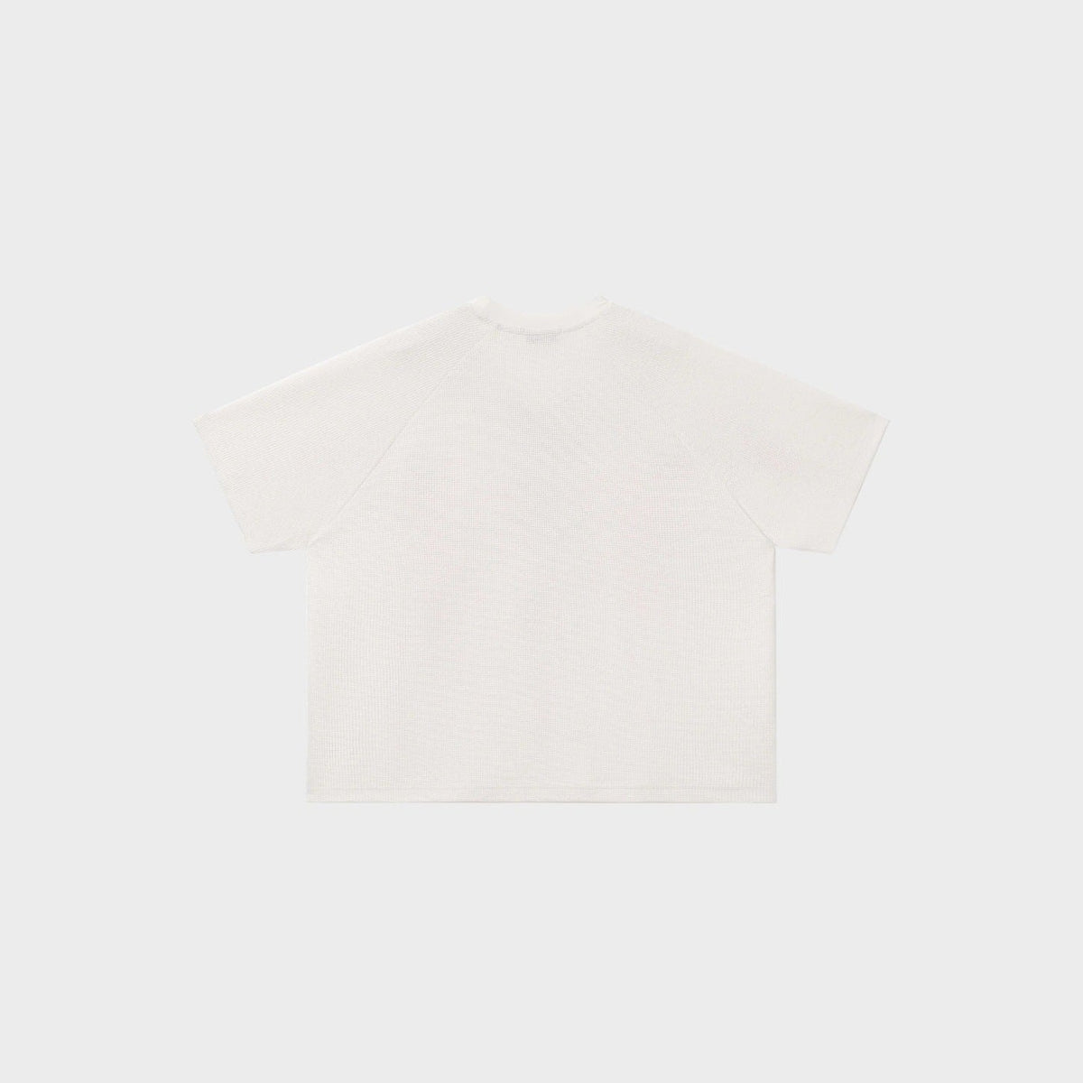 Röntgen Skelett T-Shirt | Oversized | Waffelstruktur | Brustkorb Print-Chaps Herrenmode