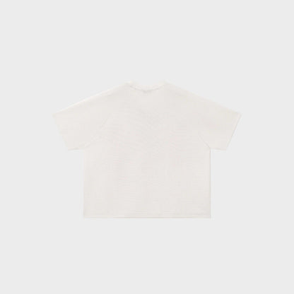 Röntgen Skelett T-Shirt | Oversized | Waffelstruktur | Brustkorb Print-Chaps Herrenmode