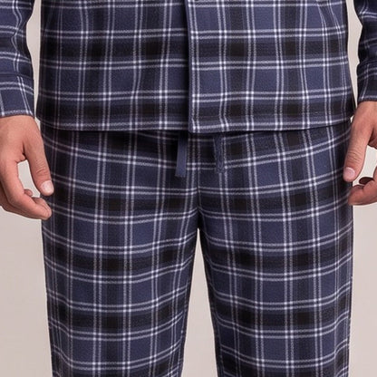 Pyjama Herren aus Flanell | Karomuster | 3 Farben