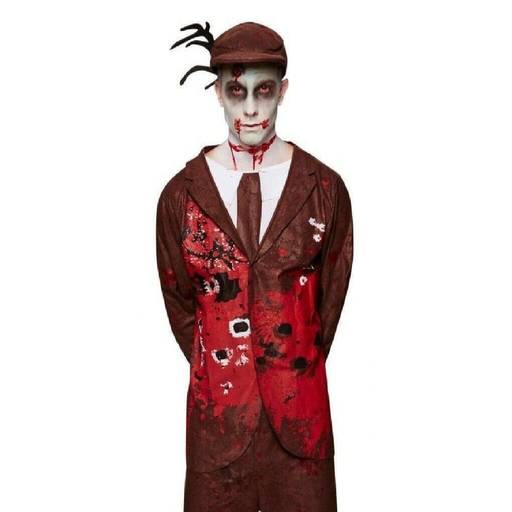 Zombie Jäger Kostüm | Jacke | Kniebundhose | Mütze mit Geweih