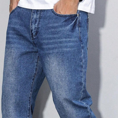 Baggy Jeans Herren | Weite Passform | Used Look-Chaps Herrenmode