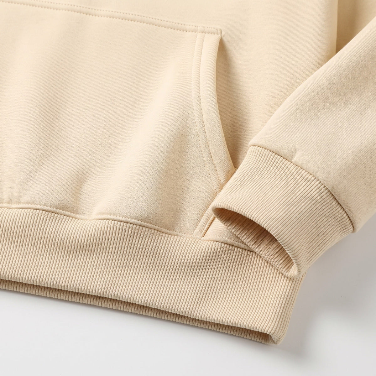 Hoodie Herren | Kängurutasche | Rippbündchen | Lässig