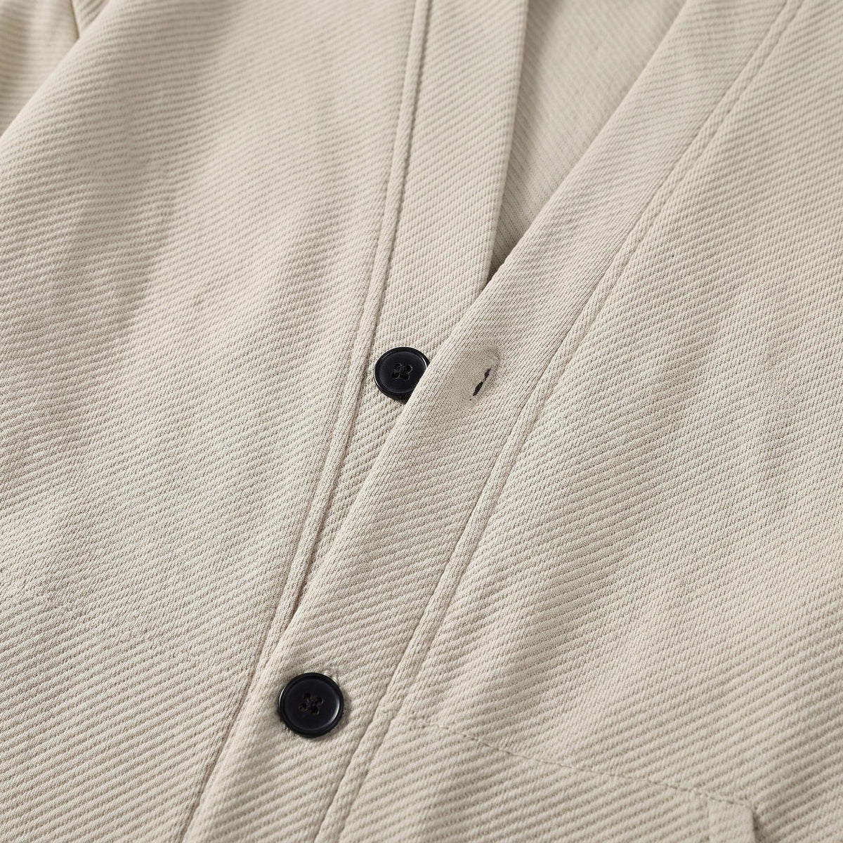 Cardigan Herren | Relaxed Fit | Knopfleiste | Taschen