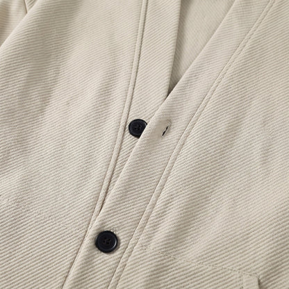 Cardigan Herren | Relaxed Fit | Knopfleiste | Taschen