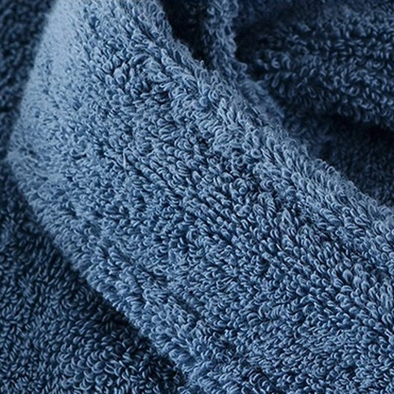 Bademantel Herren mit Kapuze | Frottee | 5 Farben