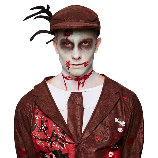 Zombie Jäger Kostüm | Jacke | Kniebundhose | Mütze mit Geweih