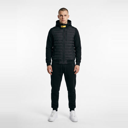 Hybrid Trainingsanzug Herren | Gesteppte Kapuzenjacke | Jogginghose
