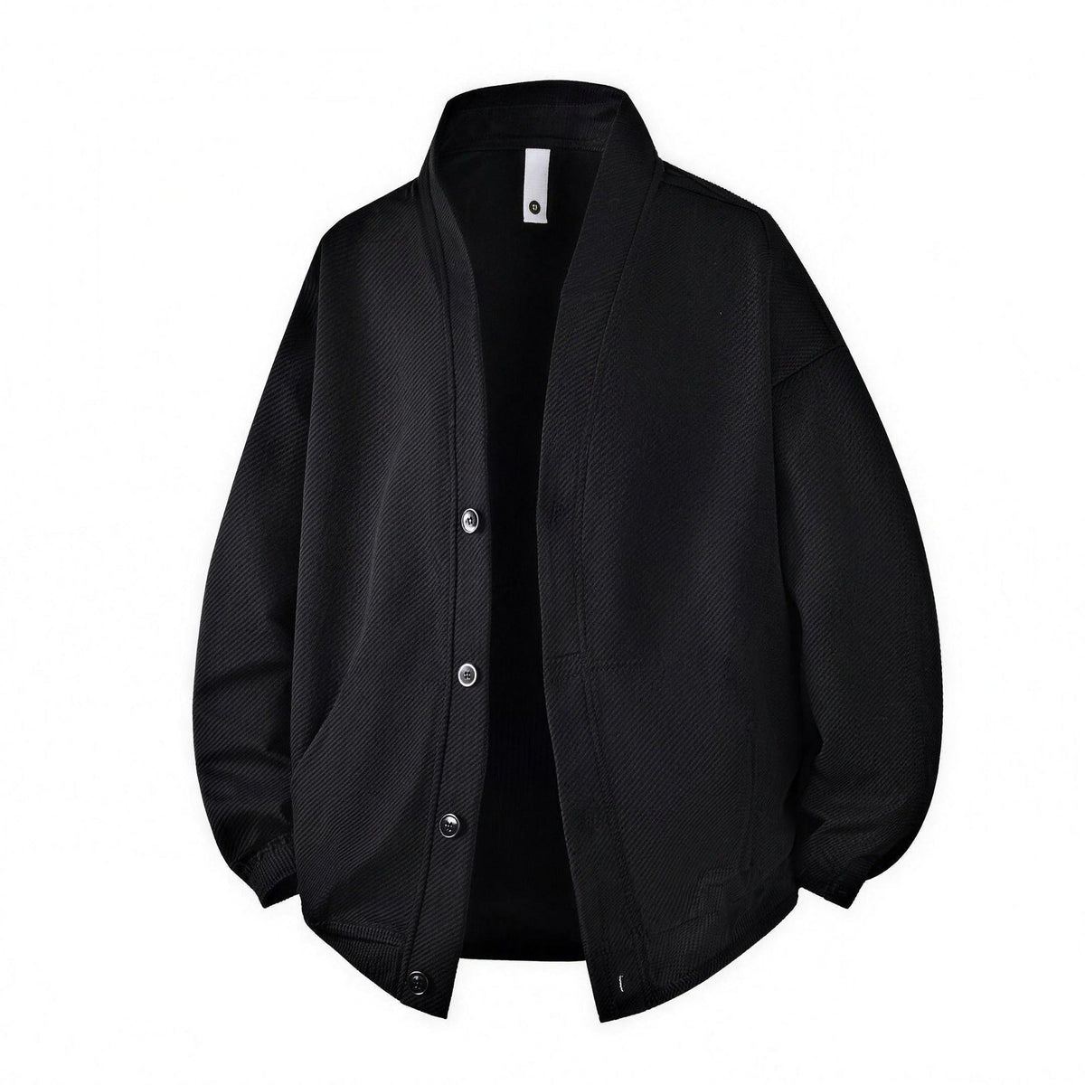 Cardigan Herren | Relaxed Fit | Knopfleiste | Taschen