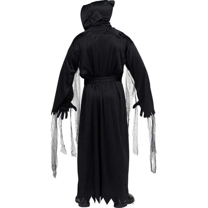 Sensenmann Kostüm Herren | Robe | Totenkopfmaske | Skelett Handschuhe